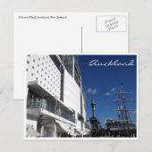 Prinzen, die Segel fahren Postkarte (Vorne/Hinten)