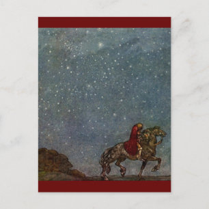 Prinzen reiten postkarte