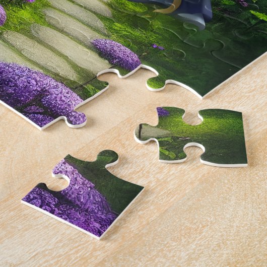 Prinzen schlendern durch verzauberten Wald Puzzle (Seite)