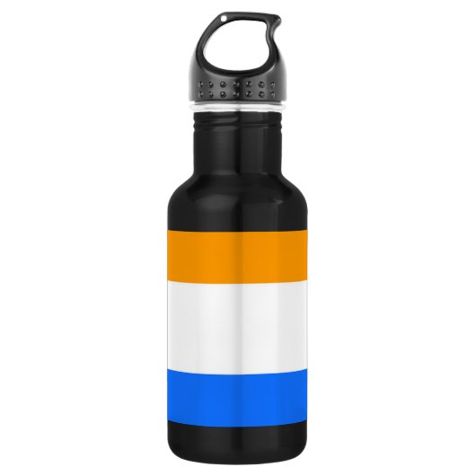 Prinzenflagge Edelstahlflasche (Vorderseite)