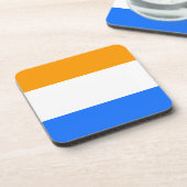 Prinzenflagge Getränkeuntersetzer (Linke Seite)