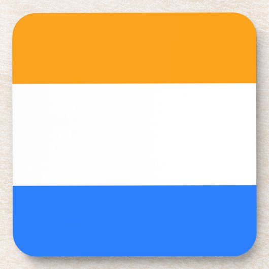 Prinzenflagge Getränkeuntersetzer (Vorderseite)