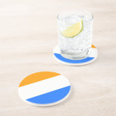 Prinzenflagge Getränkeuntersetzer (Seite)