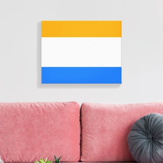 Prinzenflagge Leinwanddruck (Insitu (Wohnzimmer))