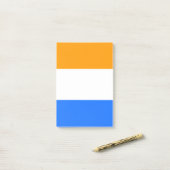 Prinzenflagge Post-it Klebezettel (Auf Schreibtisch)