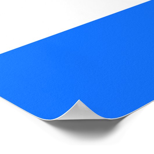 Prinzenflagge Poster (Ecke)