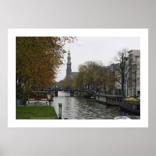 Prinzengracht. Amsterdam Poster (Vorne)