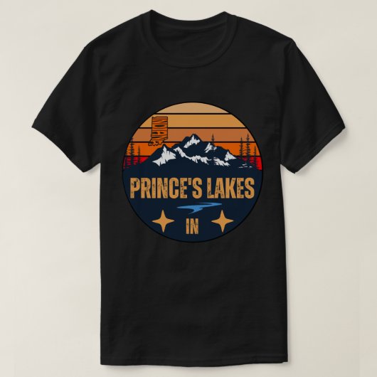 Prinzenseen, Indiana T-Shirt (Design vorne)
