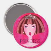 "PRINZESS." MAGNET (Vorderseite/Rückseite)