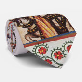 PRINZESS PENTHESILEA UND BLAUE KNIGHEIT AUF DEM RÜ KRAWATTE (Gerollt)