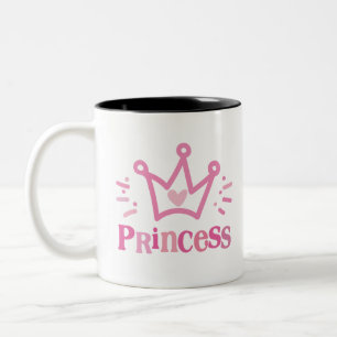 Prinzessenkrone, Tiara Zweifarbige Tasse