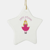 Prinzessin 100% keramik ornament (Rechts)