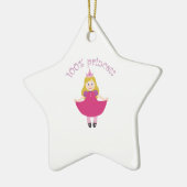 Prinzessin 100% keramik ornament (Links)