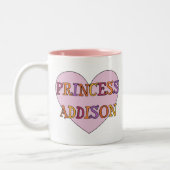 Prinzessin Addison Mug Zweifarbige Tasse (Links)