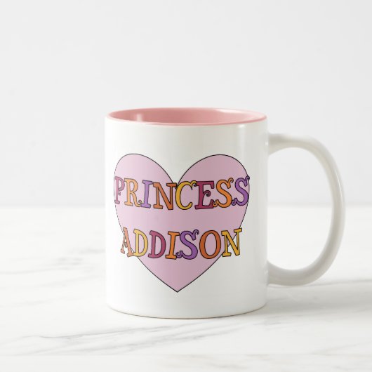 Prinzessin Addison Mug Zweifarbige Tasse (Rechts)