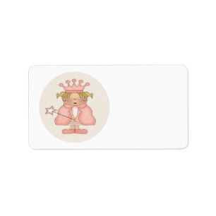 Prinzessin Adressaufkleber