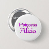 Prinzessin Alicia Button (Vorne & Hinten)
