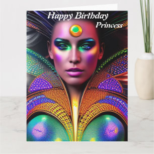 Prinzessin Alles Gute zum Geburtstag Karte