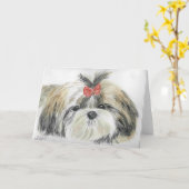 "Prinzessin Allie " Karte (Gelbe Blume)