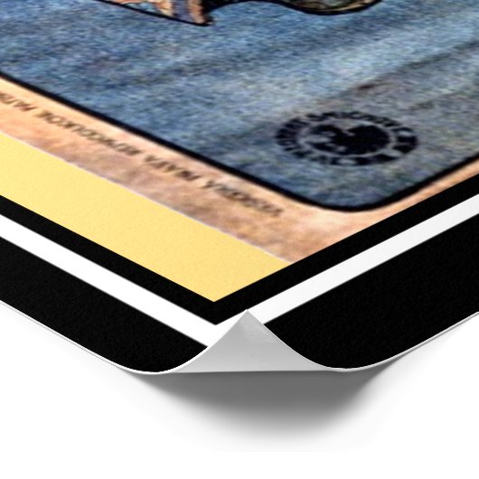 Prinzessin Alphonse Mucha Poster (Ecke)