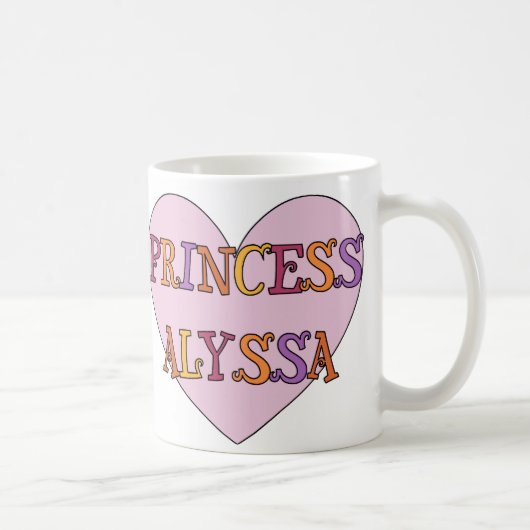 Prinzessin Alyssa Kaffeetasse (Rechts)