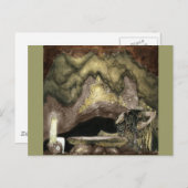 Prinzessin am Tisch mit Troll Postkarte (Vorne/Hinten)