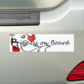 Prinzessin an Bord Sticker2 Autoaufkleber (Auf Auto)