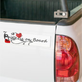 Prinzessin an Bord Sticker2 Autoaufkleber (Auf Lkw)