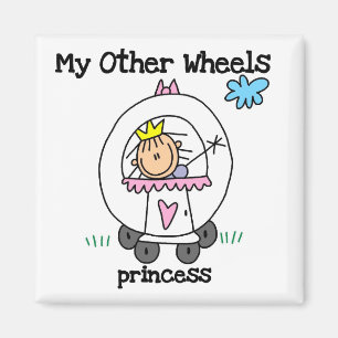 Prinzessin Andere Räder Magnet