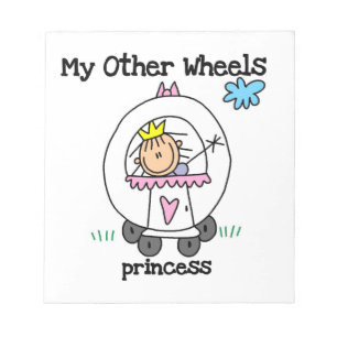 Prinzessin Andere Räder Notizblock