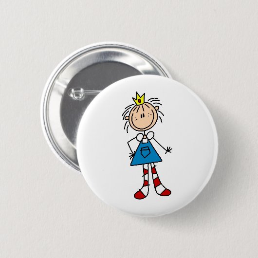 Prinzessin Annie Button (Vorne & Hinten)