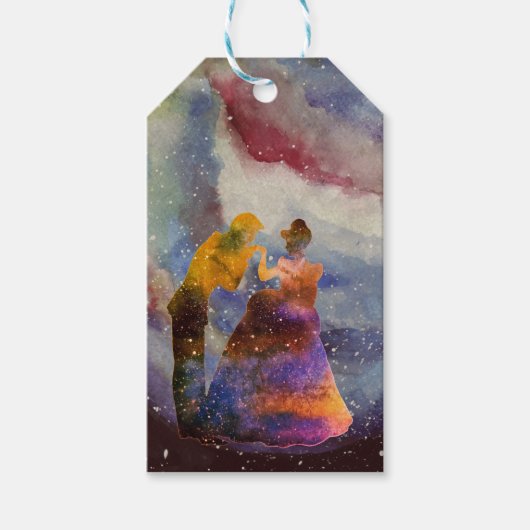 Prinzessin Art Custom Gift Tag Geschenkanhänger (Vorderseite)