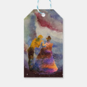 Prinzessin Art Custom Gift Tag Geschenkanhänger (Rückseite)