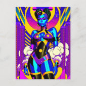 Prinzessin auf der Prowl - Ken Gage Art Postkarte (Vorderseite)