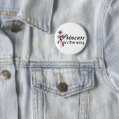 Prinzessin auf der Weise - besonders angefertigt Button (Beispiel)