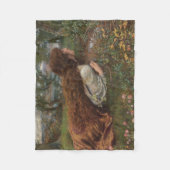 Prinzessin aus der Schule (von E.R. Hughes) Fleecedecke (Vorderseite)