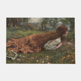 Prinzessin aus der Schule (von E.R. Hughes) Fußmatte