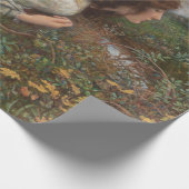 Prinzessin aus der Schule (von E.R. Hughes) Geschenkpapier (Ecke)