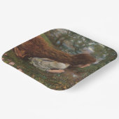 Prinzessin aus der Schule (von E.R. Hughes) Pappteller (Gewinkelt)