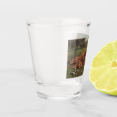 Prinzessin aus der Schule (von E.R. Hughes) Schnapsglas (Links)