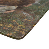 Prinzessin aus der Schule (von E.R. Hughes) Schneidebrett (Ecke)