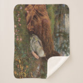 Prinzessin aus der Schule (von E.R. Hughes) Sherpadecke (Vorderseite)