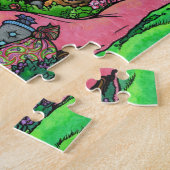 Prinzessin Baby Fantasy Garden durch Hannah Lynn Puzzle (Seite)