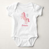 Prinzessin Baby Strampler (Vorderseite)