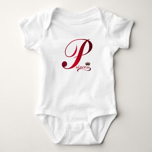 Prinzessin Baby Strampler (Vorderseite)