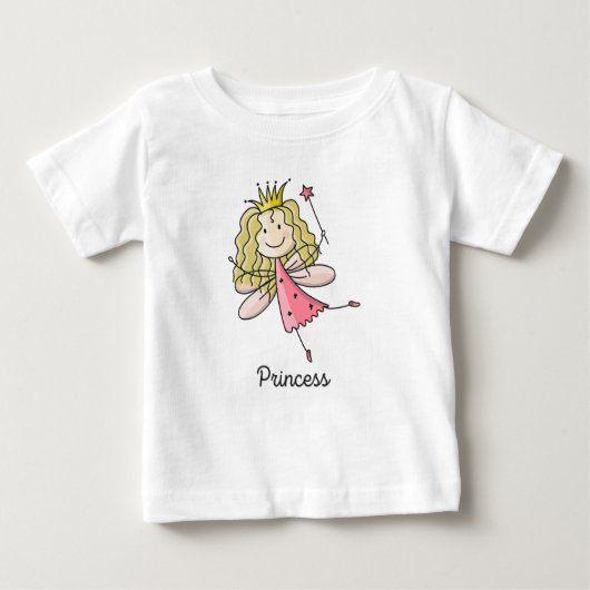 Prinzessin Baby T-shirt (Vorderseite)