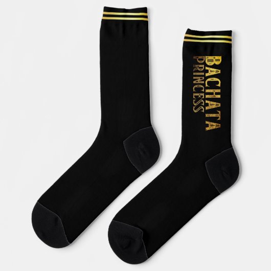 Prinzessin Bachata Socken (Linkes Detail)