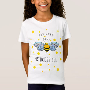 Prinzessin Bee Monogrammed Name T-Shirt