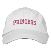 Prinzessin Bestickte Baseballkappe (Vorderseite)