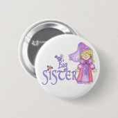 Prinzessin Big Sister Button (Vorne & Hinten)